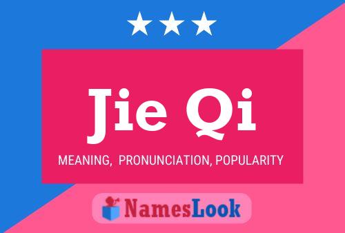 Jie Qi Name Poster