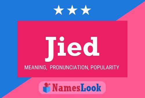 Jied Name Poster