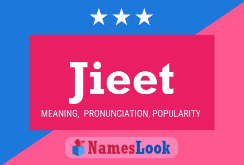 Jieet Name Poster