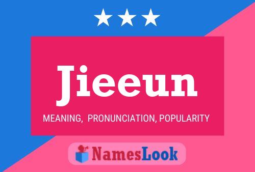 Jieeun Name Poster