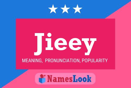 Jieey Name Poster