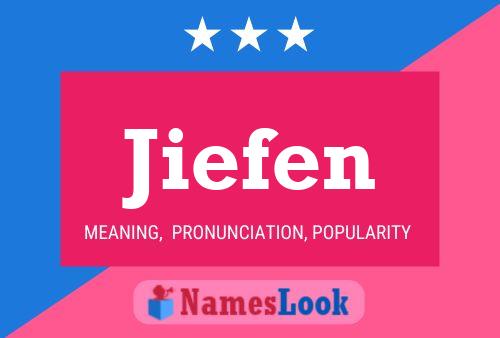 Jiefen Name Poster