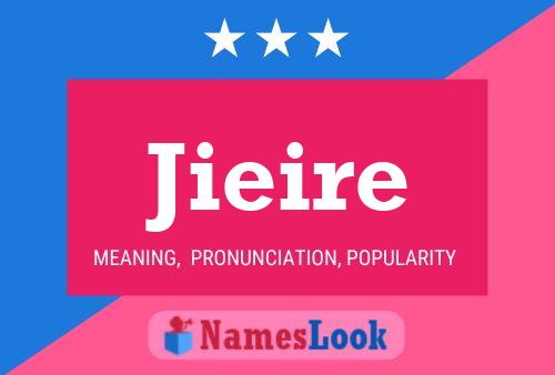 Jieire Name Poster