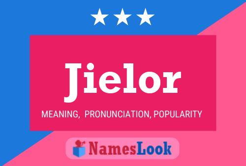 Jielor Name Poster