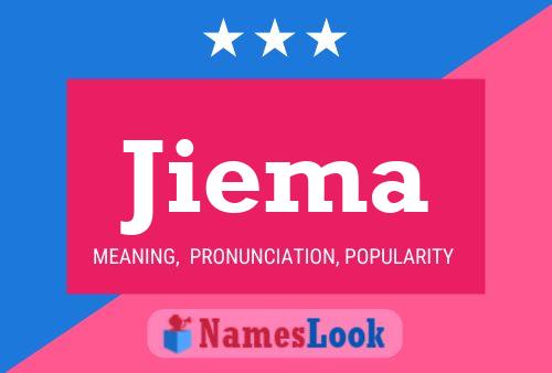 Jiema Name Poster