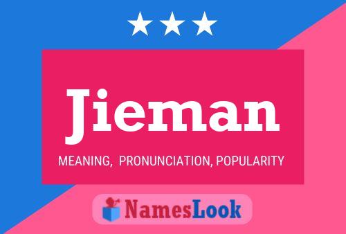 Jieman Name Poster