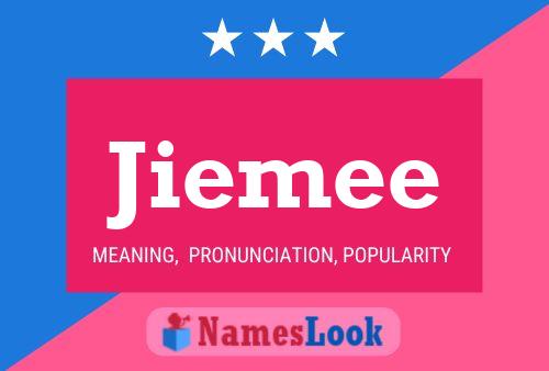 Jiemee Name Poster