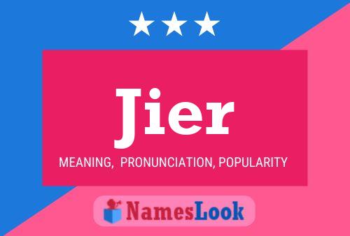 Jier Name Poster