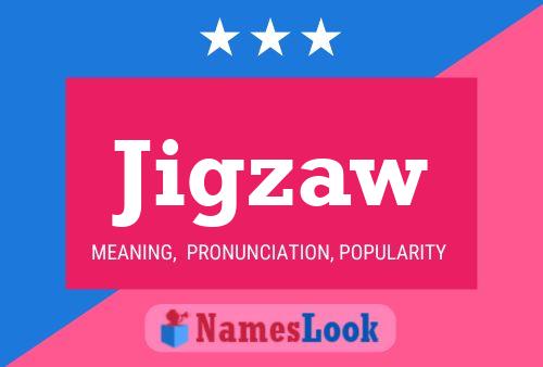 Jigzaw Name Poster