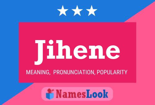 Jihene Name Poster