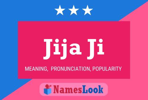 Jija Ji Name Poster