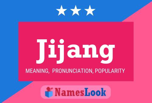 Jijang Name Poster