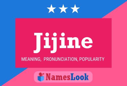 Jijine Name Poster