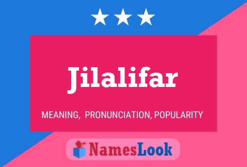 Jilalifar Name Poster