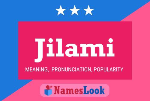 Jilami Name Poster