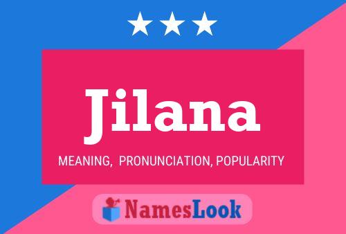 Jilana Name Poster