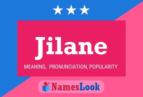 Jilane Name Poster