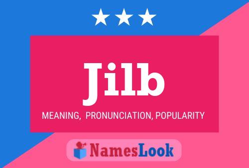 Jilb Name Poster