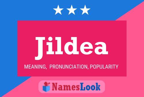 Jildea Name Poster