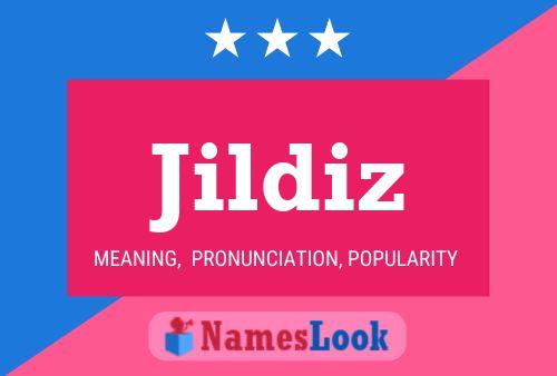 Jildiz Name Poster