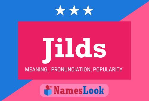 Jilds Name Poster