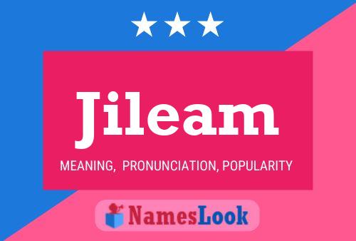 Jileam Name Poster