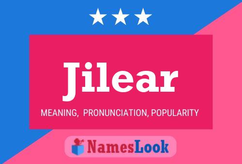 Jilear Name Poster