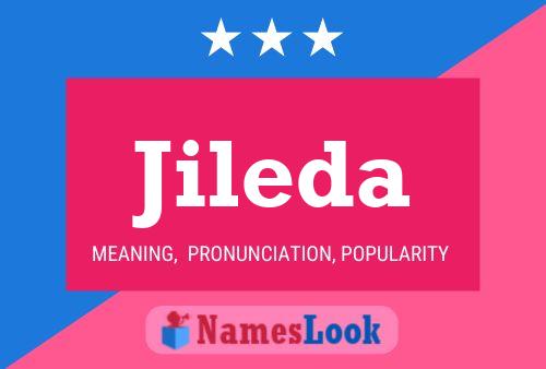 Jileda Name Poster