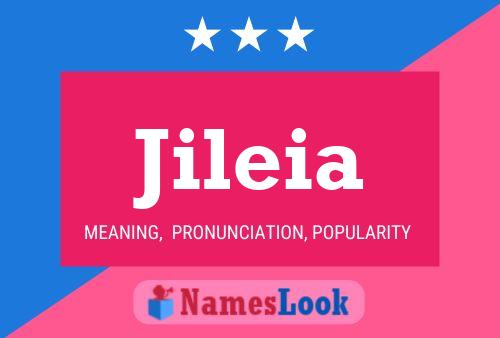 Jileia Name Poster