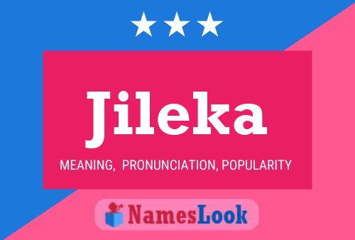 Jileka Name Poster