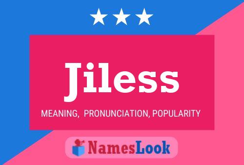 Jiless Name Poster