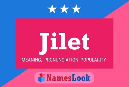 Jilet Name Poster