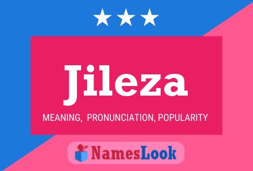 Jileza Name Poster