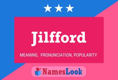 Jilfford Name Poster