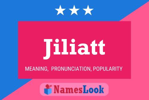 Jiliatt Name Poster