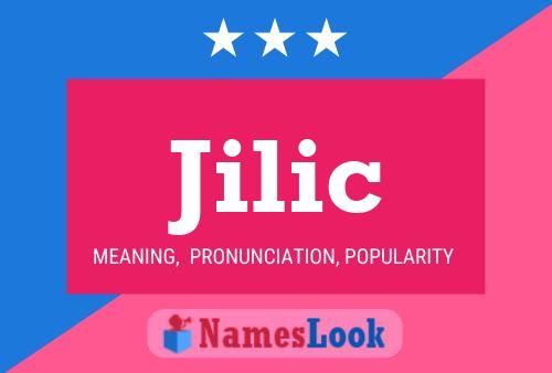 Jilic Name Poster