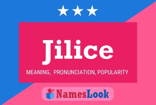 Jilice Name Poster