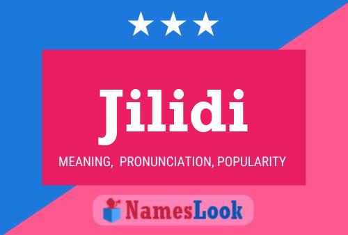 Jilidi Name Poster