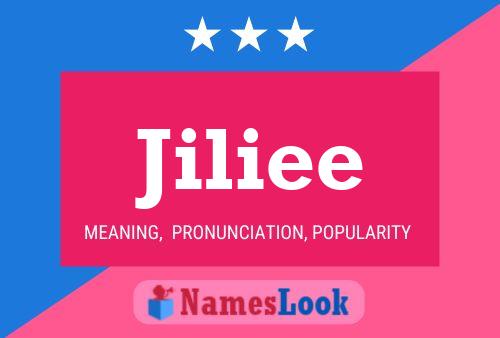 Jiliee Name Poster