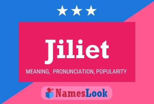 Jiliet Name Poster