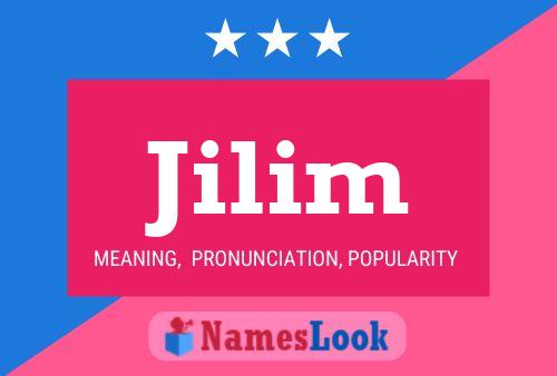 Jilim Name Poster