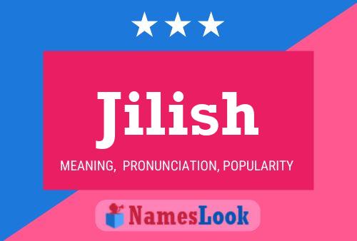 Jilish Name Poster