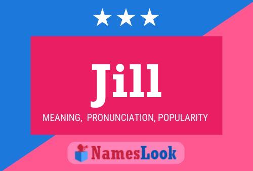 Jill Name Poster