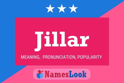 Jillar Name Poster