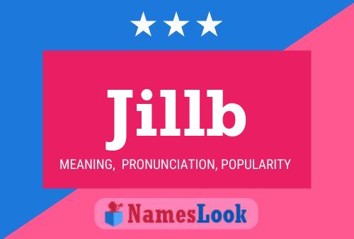 Jillb Name Poster