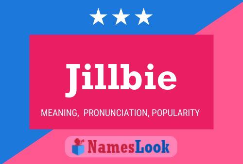 Jillbie Name Poster