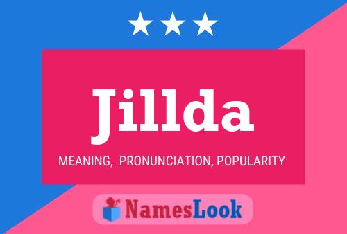 Jillda Name Poster