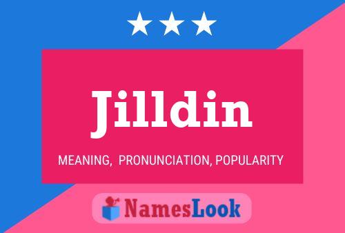 Jilldin Name Poster