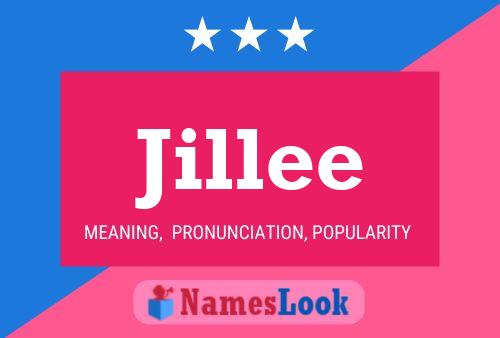 Jillee Name Poster