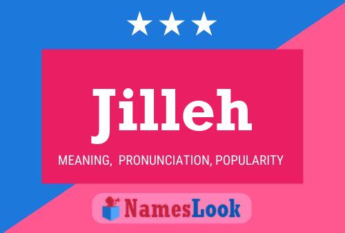 Jilleh Name Poster